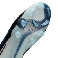 Nike Phantom 6 Elite High Gras Voetbalschoenen (FG) Blauw Wit Felroze