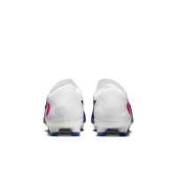 Nike Phantom 6 Pro Low Gras Voetbalschoenen (FG) Blauw Wit Felroze