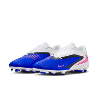 Nike Phantom 6 Club Low Grass/Artificial Grass Football Boots (MG) Blue White Hot Pink