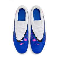 Nike Phantom 6 Club Low Grass/Artificial Grass Football Boots (MG) Blue White Hot Pink