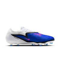 Nike Phantom 6 Pro Low Artificial Grass Football Boots (AG) Blue White Hot Pink