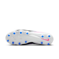 Nike Phantom 6 Pro Low Artificial Grass Football Boots (AG) Blue White Hot Pink