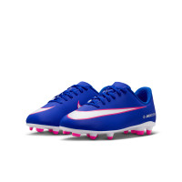 Nike Mercurial Club Vapor 16 Grass/Artificial Grass Football Boots (MG) Kids Blue White Hot Pink