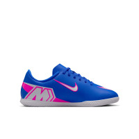Nike Mercurial Club Vapor 16 Indoor Football Boots (IN) Kids Blue White Hot Pink