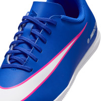 Nike Mercurial Club Vapor 16 Indoor Football Boots (IN) Kids Blue White Hot Pink