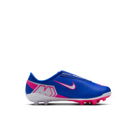 Nike Mercurial Club Vapor 16 Grass/Artificial Grass Football Boots (MG) Toddlers Blue White Hot Pink