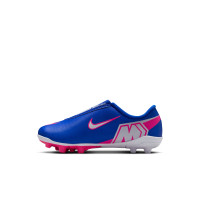 Nike Mercurial Club Vapor 16 Grass/Artificial Grass Football Boots (MG) Toddlers Blue White Hot Pink