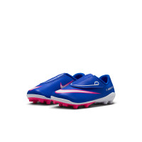 Nike Mercurial Club Vapor 16 Grass/Artificial Grass Football Boots (MG) Toddlers Blue White Hot Pink