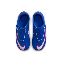 Nike Mercurial Club Vapor 16 Grass/Artificial Grass Football Boots (MG) Toddlers Blue White Hot Pink