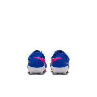 Nike Mercurial Club Vapor 16 Grass/Artificial Grass Football Boots (MG) Toddlers Blue White Hot Pink