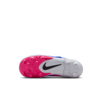 Nike Mercurial Club Vapor 16 Grass/Artificial Grass Football Boots (MG) Toddlers Blue White Hot Pink