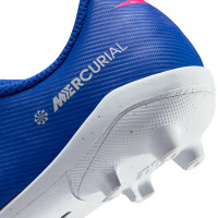 Nike Mercurial Club Vapor 16 Grass/Artificial Grass Football Boots (MG) Toddlers Blue White Hot Pink