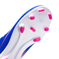 Nike Mercurial Club Superfly 10 Grass/Artificial Grass Football Boots (MG) Kids Blue White Hot Pink