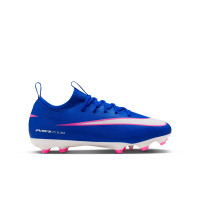 Nike Zoom Mercurial Academy Vapor 16 Grass/Artificial Grass Football Boots (MG) Kids Blue White Hot Pink