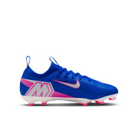 Nike Zoom Mercurial Academy Vapor 16 Grass/Artificial Grass Football Boots (MG) Kids Blue White Hot Pink