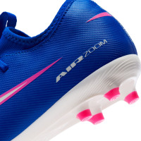 Nike Zoom Mercurial Academy Vapor 16 Grass/Artificial Grass Football Boots (MG) Kids Blue White Hot Pink
