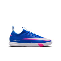 Nike Zoom Mercurial Academy Vapor 16 Indoor Football Boots (IN) Kids Blue White Hot Pink