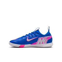 Nike Zoom Mercurial Academy Vapor 16 Indoor Football Boots (IN) Kids Blue White Hot Pink
