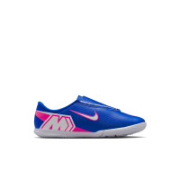 Nike Mercurial Club Vapor 16 Velcro Indoor Football Boots (IN) Toddlers Blue White Hot Pink