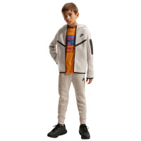 Nike Sportswear Tech Fleece Trainingspak Kids Beige Zwart