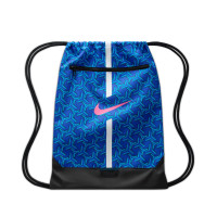 Nike Gymtas Academy Blauw Felroze Wit