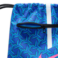 Nike Gymtas Academy Blauw Felroze Wit