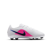 Nike Tiempo Club Maestro Grass/Artificial Grass Football Boots (MG) Kids White Blue Hot Pink