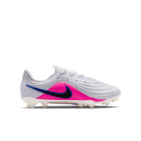 Nike Tiempo Academy Maestro Grass/Artificial Grass Football Boots (MG) Kids White Blue Hot Pink