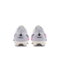 Nike Tiempo Academy Maestro Grass/Artificial Grass Football Boots (MG) Kids White Blue Hot Pink