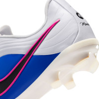 Nike Tiempo Academy Maestro Grass/Artificial Grass Football Boots (MG) Kids White Blue Hot Pink