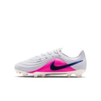Nike Tiempo Academy Maestro Grass/Artificial Grass Football Boots (MG) Kids White Blue Hot Pink