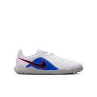 Nike Tiempo Club Maestro Indoor Football Shoes (IN) Kids White Blue Hot Pink