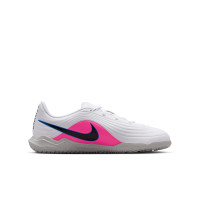 Nike Tiempo Club Maestro Indoor Football Shoes (IN) Kids White Blue Hot Pink