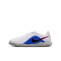 Nike Tiempo Club Maestro Indoor Football Shoes (IN) Kids White Blue Hot Pink