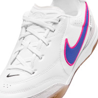 Nike Tiempo Streetgato Kids Street Football Boots White Blue Hot Pink