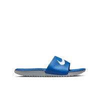 Nike Kawa Kids Blue White Slides