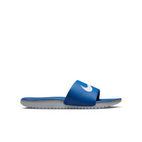 Nike Kawa Kids Blue White Slides