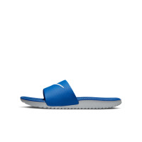 Nike Kawa Kids Blue White Slides