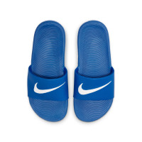 Nike Kawa Kids Blue White Slides