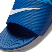 Nike Kawa Kids Blue White Slides