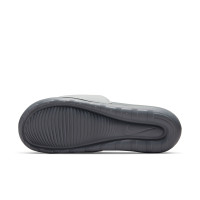 Nike Victori One Slides Dark Grey Light Grey Neon Yellow