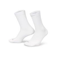 Nike Crew Lightweight Sports Socks White Black Silver