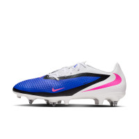 Nike Phantom 6 Academy Low Iron Stud Football Boots (SG) Anti-Clog Blue White Hot Pink