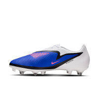 Nike Phantom 6 Academy Low Iron Stud Football Boots (SG) Anti-Clog Blue White Hot Pink
