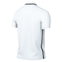 Nike Dri-FIT Park 26 Polo 1/4 Knoop Wit Zwart