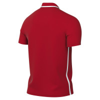Nike Dri-FIT Park 26 Polo 1/4 Knoop Rood Wit