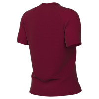 Nike Dri-FIT Park VIII Women's Football Shirt Dark Red White
