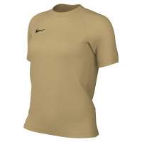 Nike Dri-FIT Park VIII Women's Gold Black Football Shirt