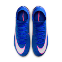 Nike Zoom Mercurial Elite Superfly 10 Iron Stud Football Boots (SG) Pro Player Blue White Hot Pink