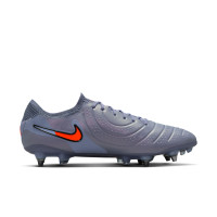 Nike Tiempo Legend Elite 10 Iron Nop Football Boots (SG) Pro Player Light Blue Bright Red Black